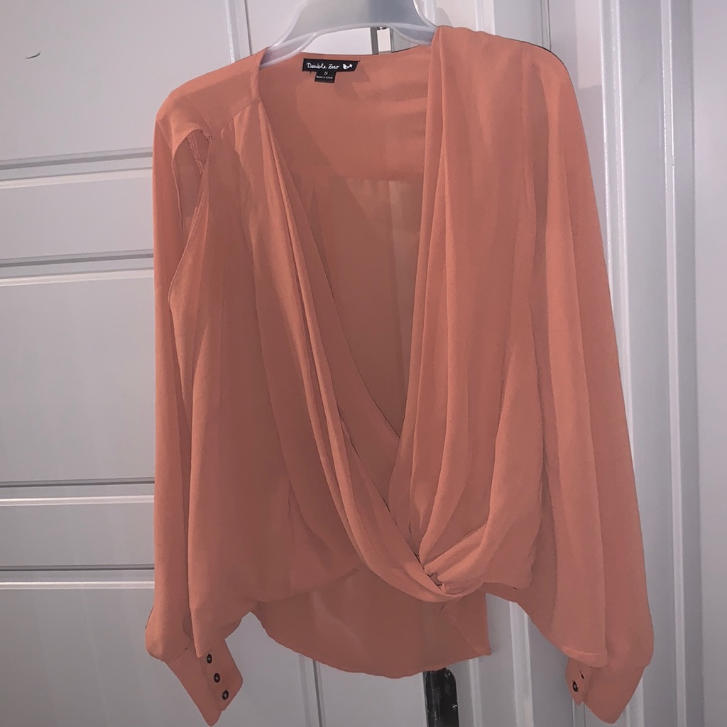 Double Zero Orange Blouse